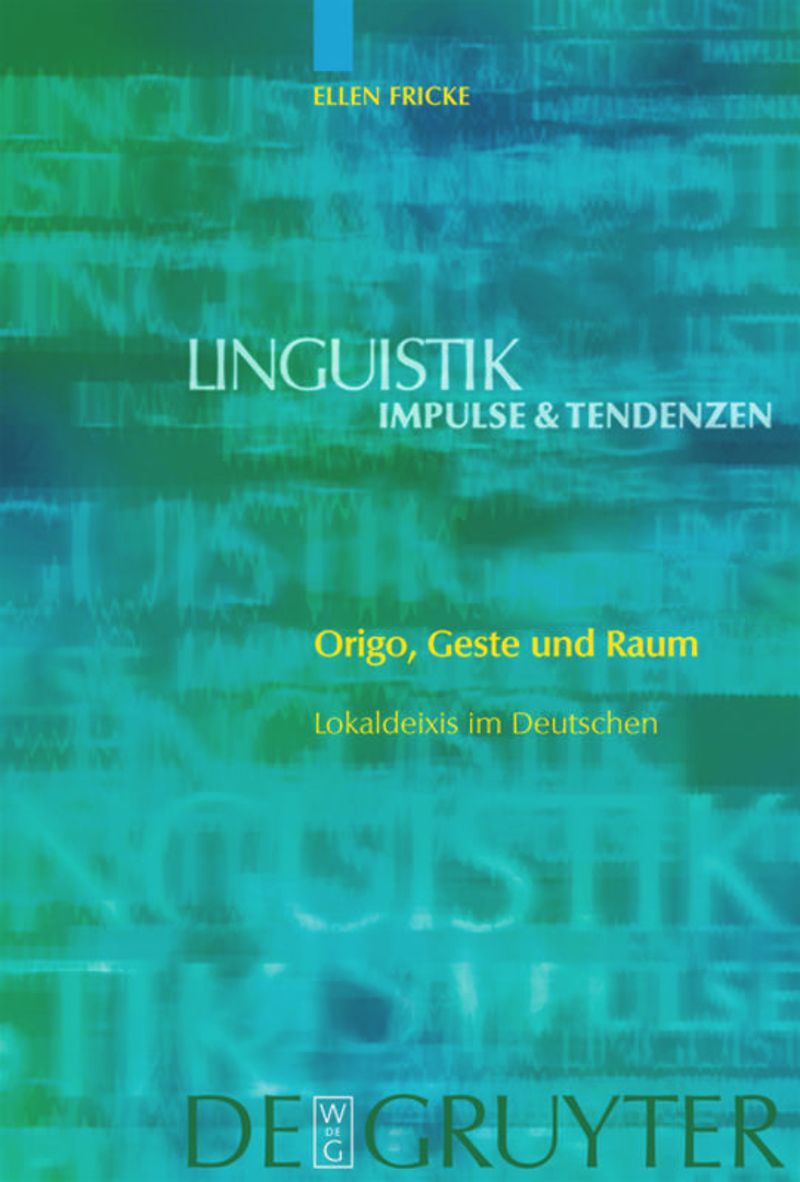 book: Origo, Geste und Raum