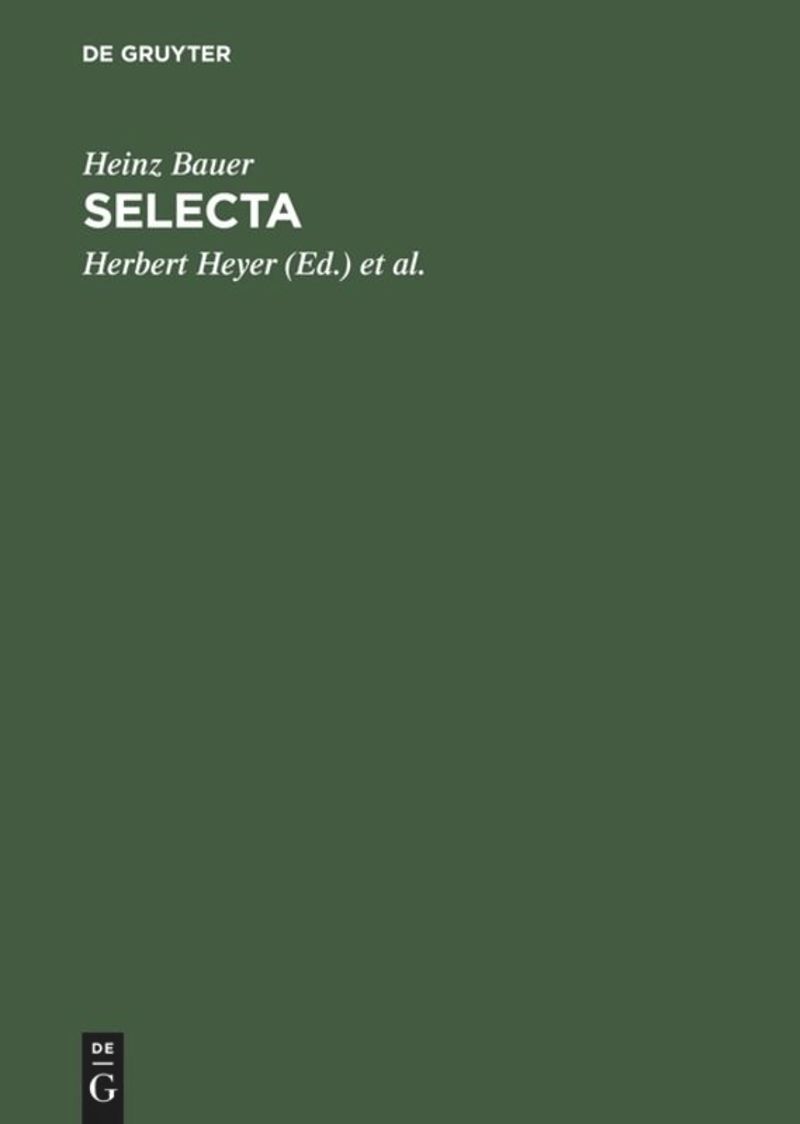 book: Selecta