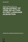 book: Development of Verb Inflection in First Language Acquisition