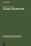 book: Chaos Uncreated