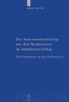 book: Die Auseinandersetzung mit den Markioniten im Adamantios-Dialog