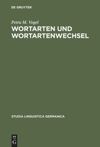 book: Wortarten und Wortartenwechsel
