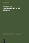 book: Unbegreifliche Sünde