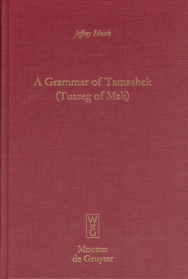 book: A Grammar of Tamashek (Tuareg of Mali)