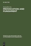 book: Provocation and Punishment