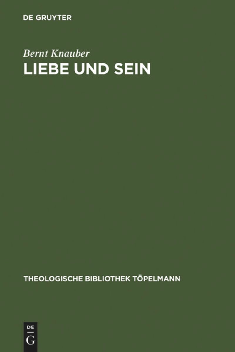 book: Liebe und Sein