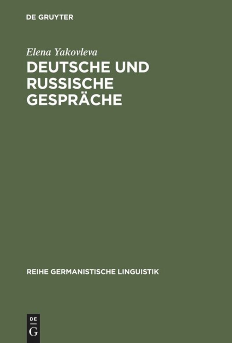 book: Deutsche und russische Gespräche