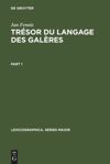 book: Trésor du langage des galères