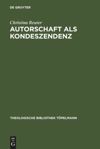 book: Autorschaft als Kondeszendenz