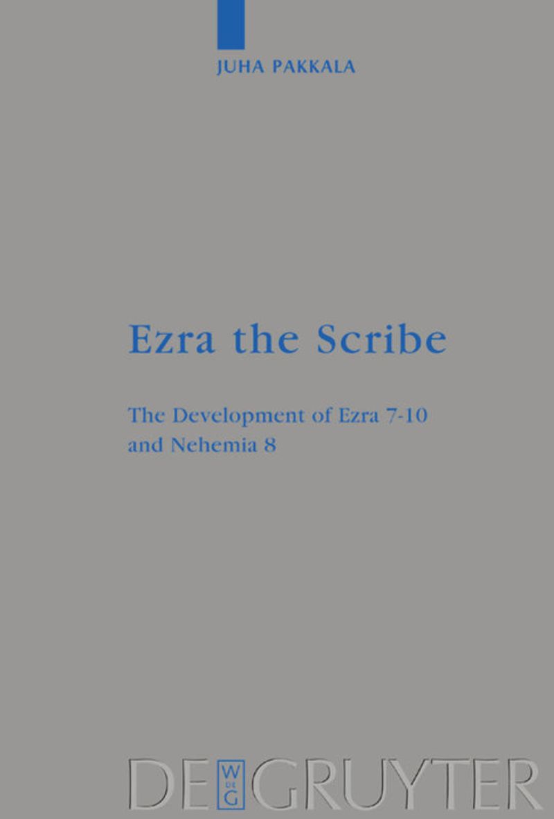 book: Ezra the Scribe