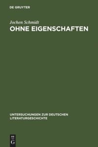 book: Ohne Eigenschaften