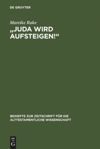 book: "Juda wird aufsteigen!"