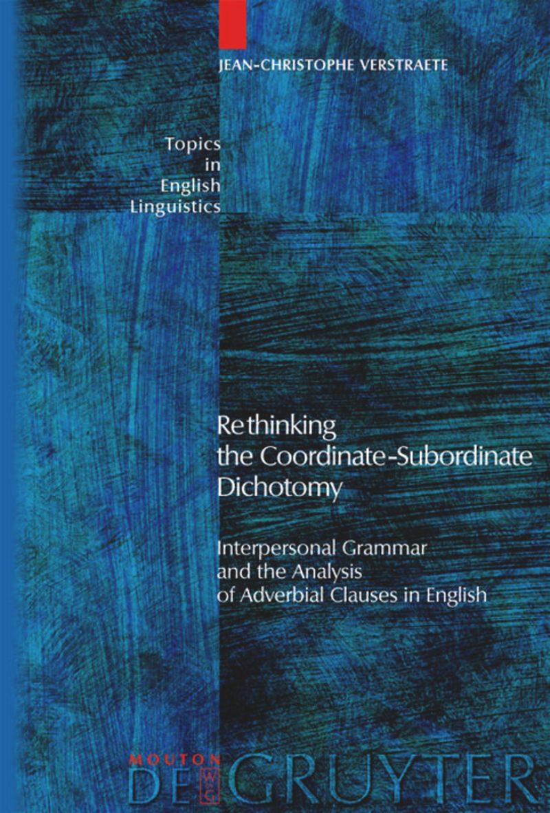 book: Rethinking the Coordinate-Subordinate Dichotomy