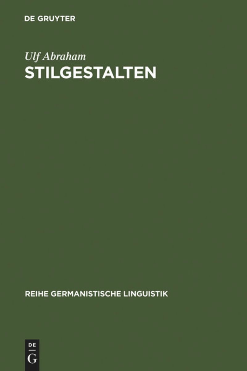 book: StilGestalten