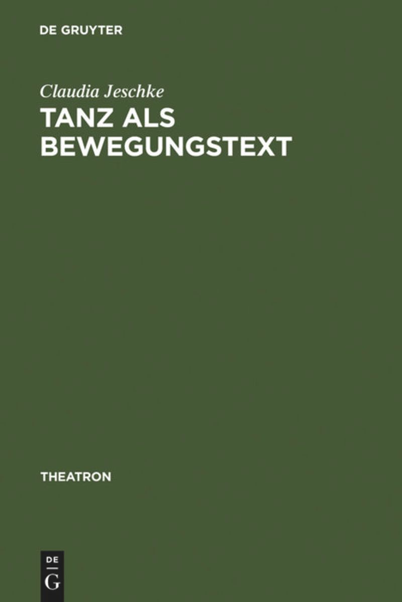 book: Tanz als BewegungsText