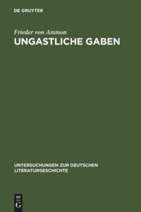 book: Ungastliche Gaben