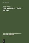 book: Die Weisheit des Silen