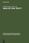 book: Was ist ein Text?