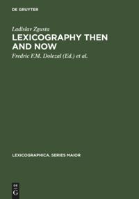 book: Lexicography Then and Now