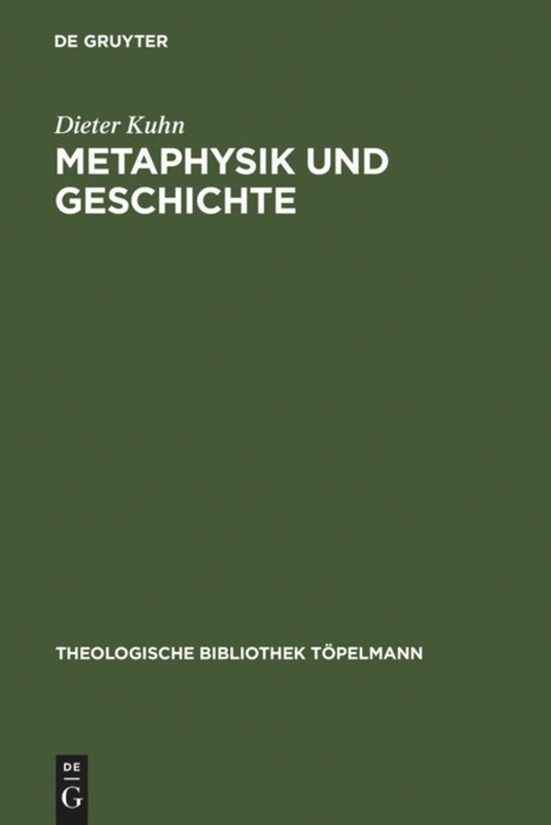 book: Metaphysik und Geschichte
