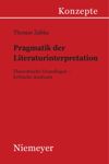 book: Pragmatik der Literaturinterpretation