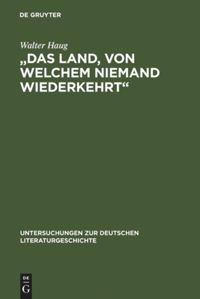 book: "Das Land, von welchem niemand wiederkehrt"