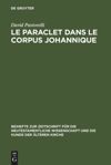 book: Le Paraclet dans le corpus johannique