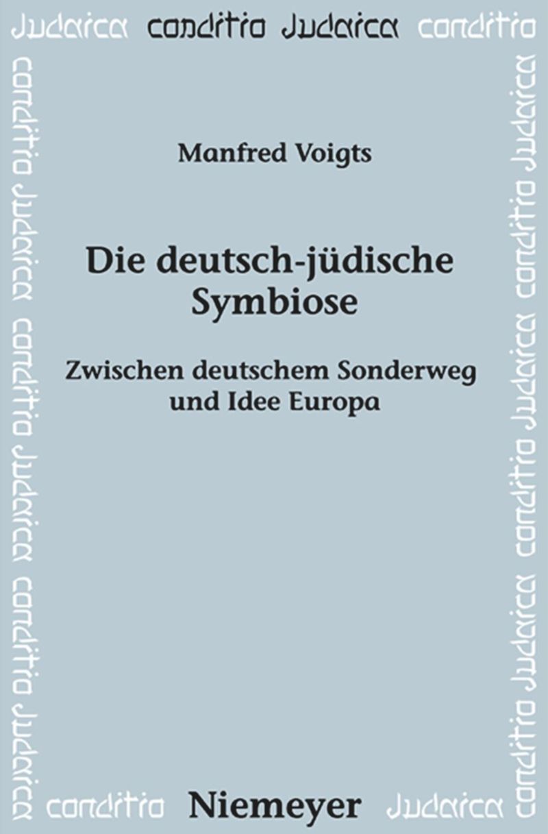 book: Die deutsch-jüdische Symbiose