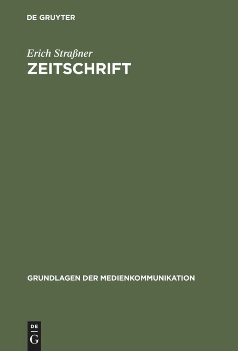 book: Zeitschrift