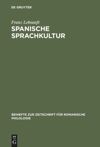 book: Spanische Sprachkultur