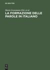 La formazione delle parole in italiano