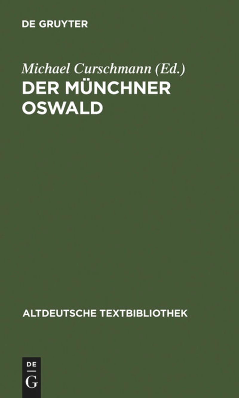 book: Der Münchner Oswald