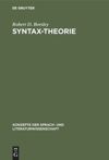 book: Syntax-Theorie