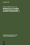 book: Sprachlicher Substandard I