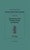 Volume 19 Chronicle of the Pulitzer Prizes for History
