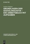 book: Grundlagen der Soziolinguistik - Ein Arbeitsbuch mit Aufgaben