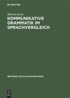 book: Kommunikative Grammatik im Sprachvergleich