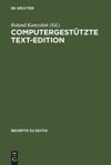 book: Computergestützte Text-Edition