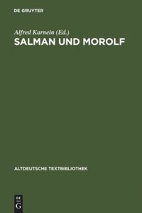 book: Salman und Morolf