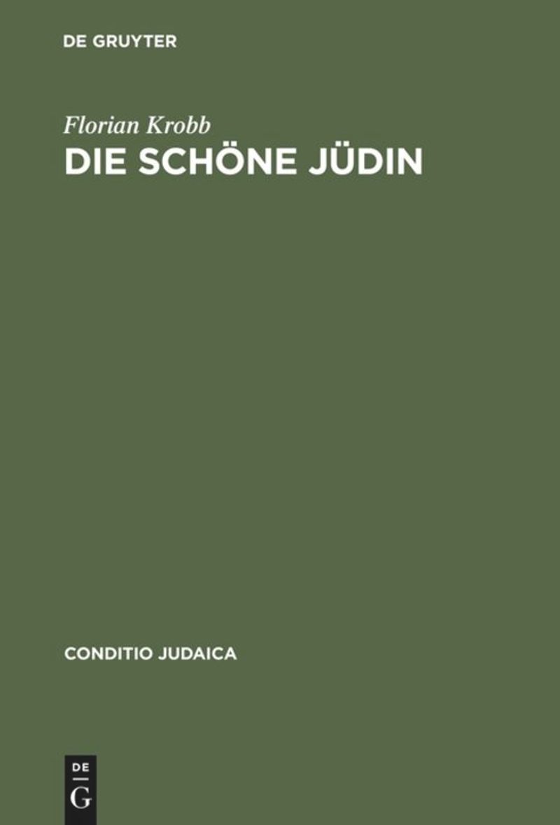 book: Die schöne Jüdin