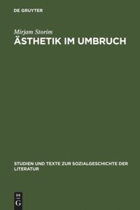 book: Ästhetik im Umbruch