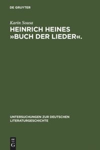book: Heinrich Heines »Buch der Lieder«.