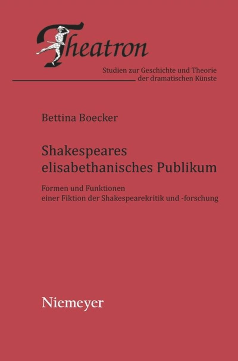 book: Shakespeares elisabethanisches Publikum