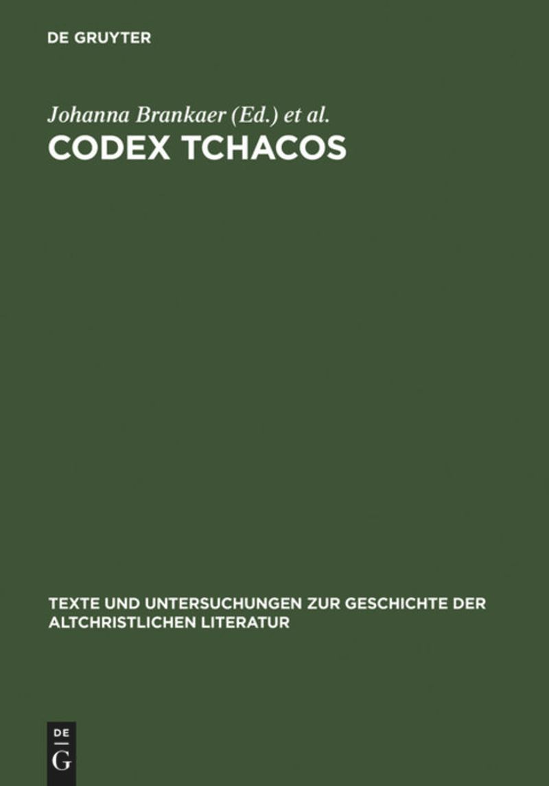 book: Codex Tchacos