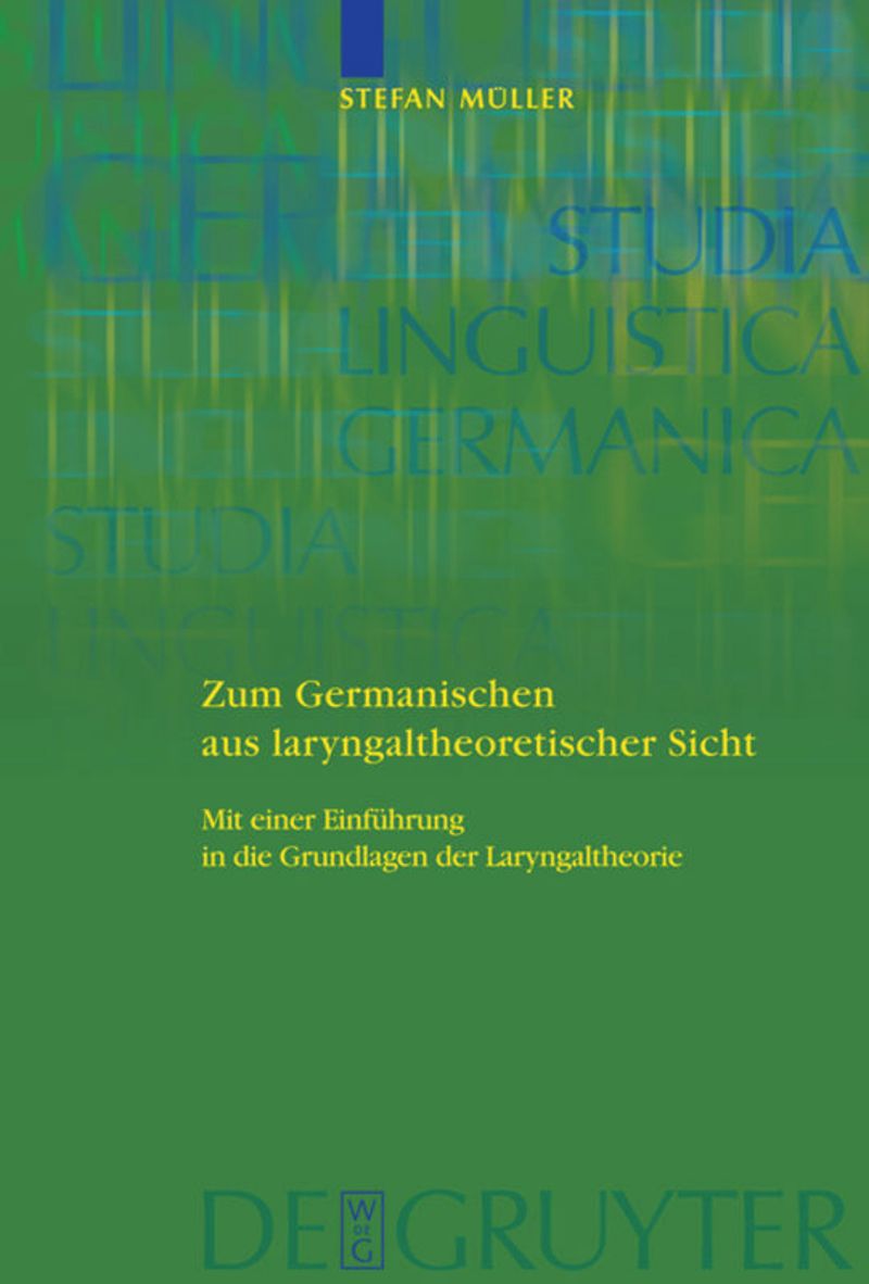 book: Zum Germanischen aus laryngaltheoretischer Sicht