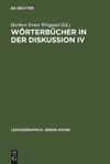 book: Wörterbücher in der Diskussion IV