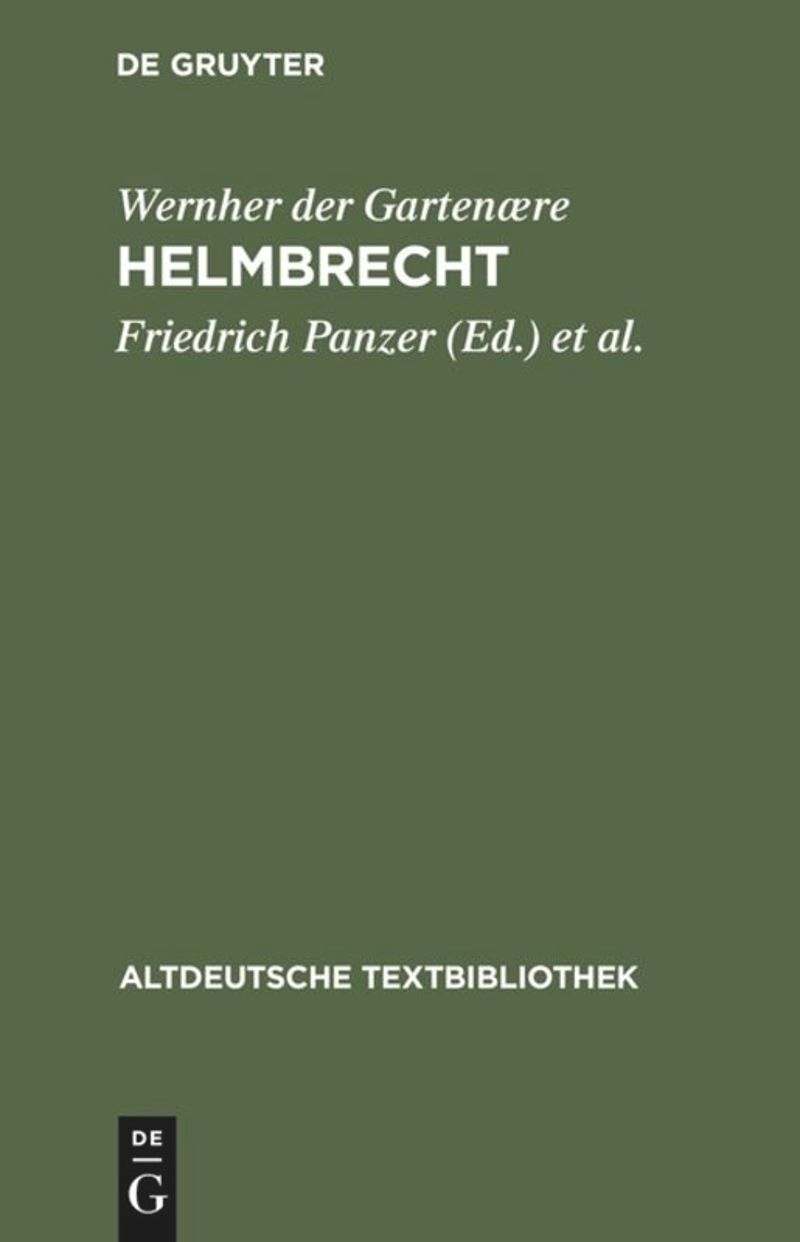 book: Helmbrecht