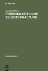 book: Frühneuzeitliche Selbsterhaltung