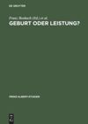 book: Geburt oder Leistung?