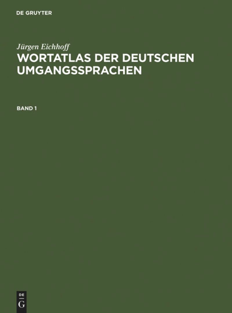 book: Band 1